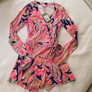 BRAND NEW: Lilly Pulitzer Wrap Romper
